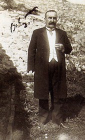 MSG058: Durrës: Prenk Bibë Doda (1858-1919), political leader of Mirdita, May 1914 (Marquis di San Giuliano Photo Collection).