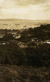 MSG078: Durrës: View of the town and the bay of Durrës, 1914 (Marquis di San Giuliano Photo Collection).