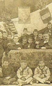 MSG094: Shkodra: Pupils and teachers of an Austro-Hungarian military college, July 1914