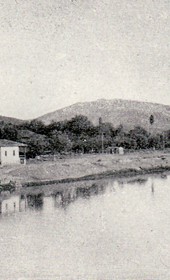 AD012: "The Drin River below Scutari," now Shkodra (Photo: Alexandre Degrand, 1890s).