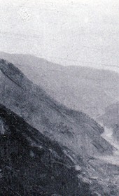 AD255: "The Drin Valley as seen from the fortress of Dalmaca" (Photo: Alexandre Degrand, 1890s).