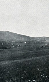 OVG030: Uglo [Ugao] in the Peshter mountains in the Sandjak of Novi Pazar (Photo: Major Spaits 1912).