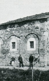 Grothe1902.155: Serbian church in Lipjan, Kosovo (Photo: Hugo Grothe, 1902).