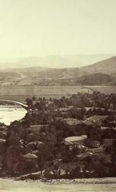 Josef Székely VUES IV 41060
Shkodra: Nordaussicht von Bakalek [Bahçallëk]: Vorstadt von Shkodra. Ende August 1863